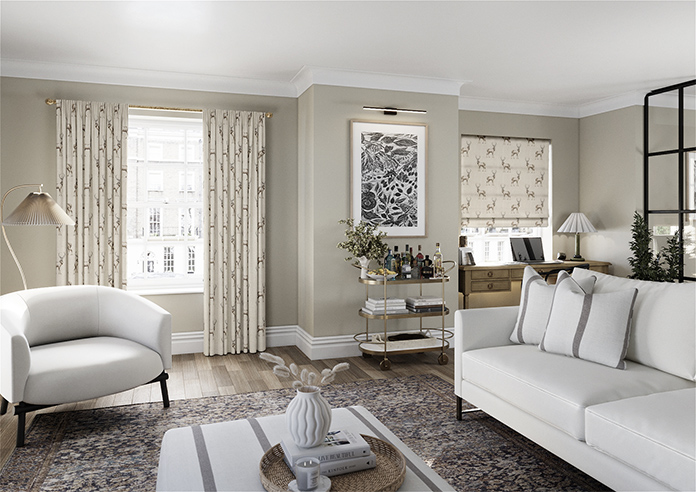 Glencoe, Natural - Made to Measure Curtains - Image 7